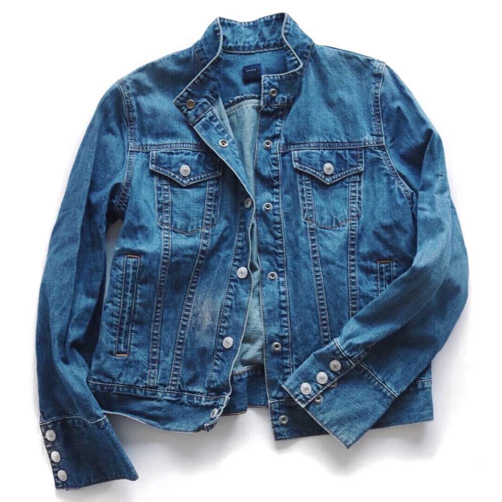 GAP denim jacket.